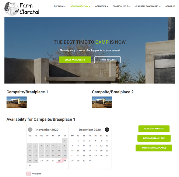 Website Claratal